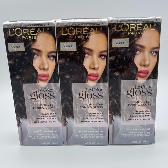 L'Oreal Hair Loreal Paris Lecolor In Shower Toning Gloss Clear